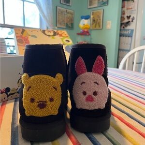 Grace Gift Winnie the Pooh Tsum Tsum ankle boots